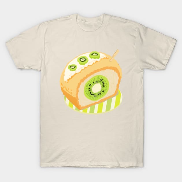 Kiwi Cream Puff T-Shirt by SmoonKape